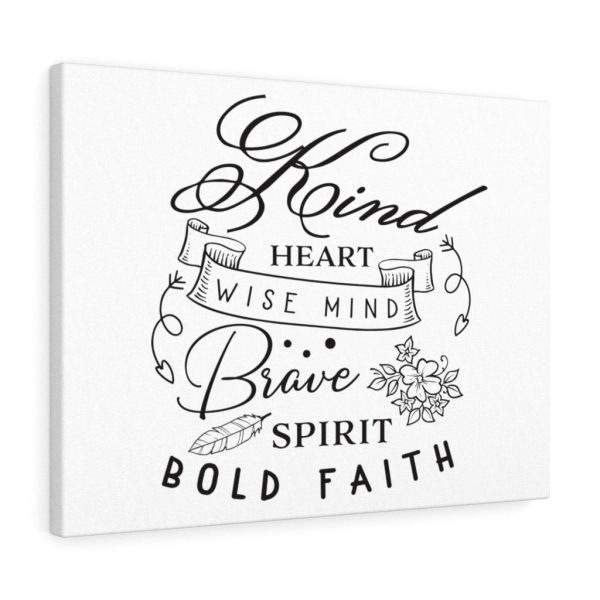 Scripture Canvas Kind Heart Wise Christian Meaningful Framed Prints, Canvas Paintings - Image 8