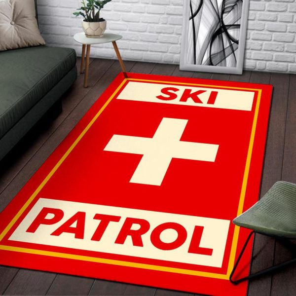 Ski Patrol Area Rug Carpet - Image 2