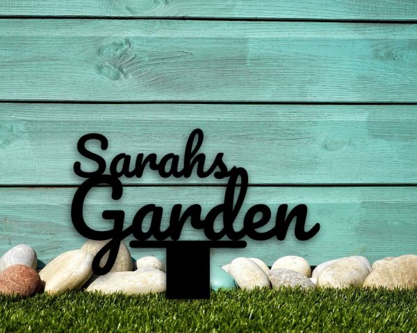 Custom Name Sign, Metal Garden Sign, Garden Sign, Metal Sign, Personal