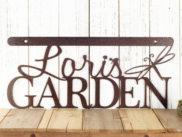 Custom Garden Sign, Garden Sign, Wall Art, Wall Decor, Metal Wall Art, - Image 2