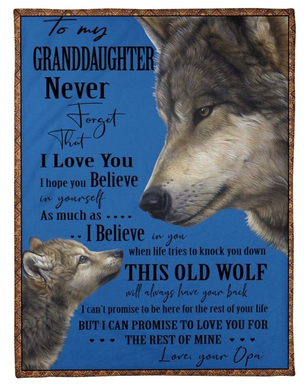 Never Forget That I Love You Lovely Message Gifts For Granddaughter Fl