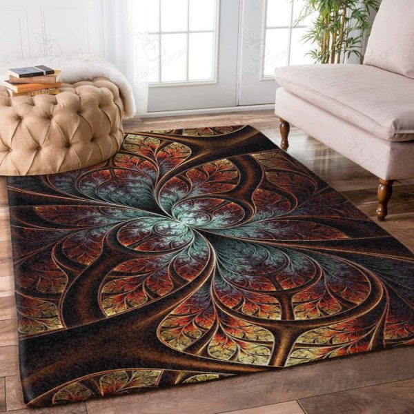 Fractal Rectangle Rug Decor Area Rugs For Living Room Bedroom Kitchen Rugs Home Carpet Flooring Rs013980 Print