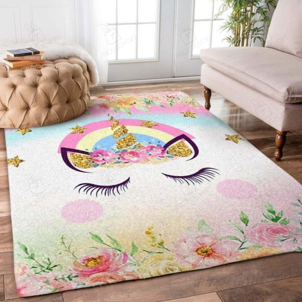 Unicorn Rectangle Area Rugs Carpet For Living Room, Bedroom, Kitchen Rugs, Non-Slip Carpet Rp126853 Print